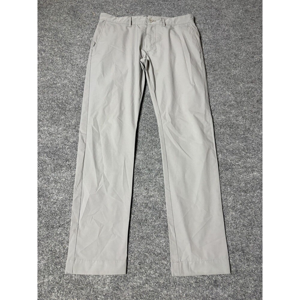 J.CREW Chino Pants Mens 29x30 Gray Flex Slim Fit Stretch Straight Leg Casual